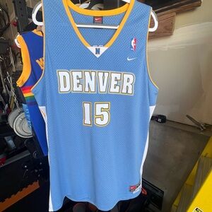 Vintage Nike NBA Denver Nuggets Carmelo Anthony #15 Jersey Size XXL.